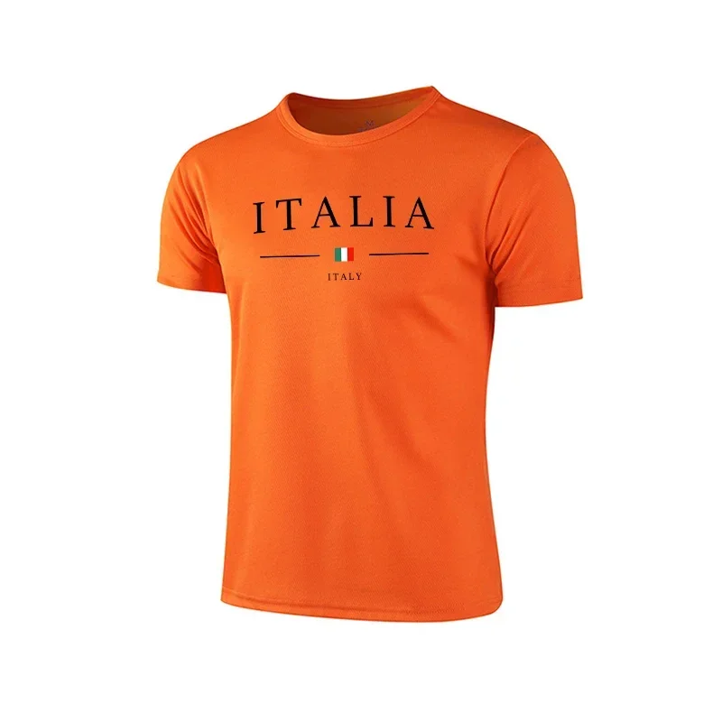 Men's Simple New Summer Quick Dry Moisture Wicking Compression T-Shirt Soccer Jersey Running Jogging Athletic Gym Training Top