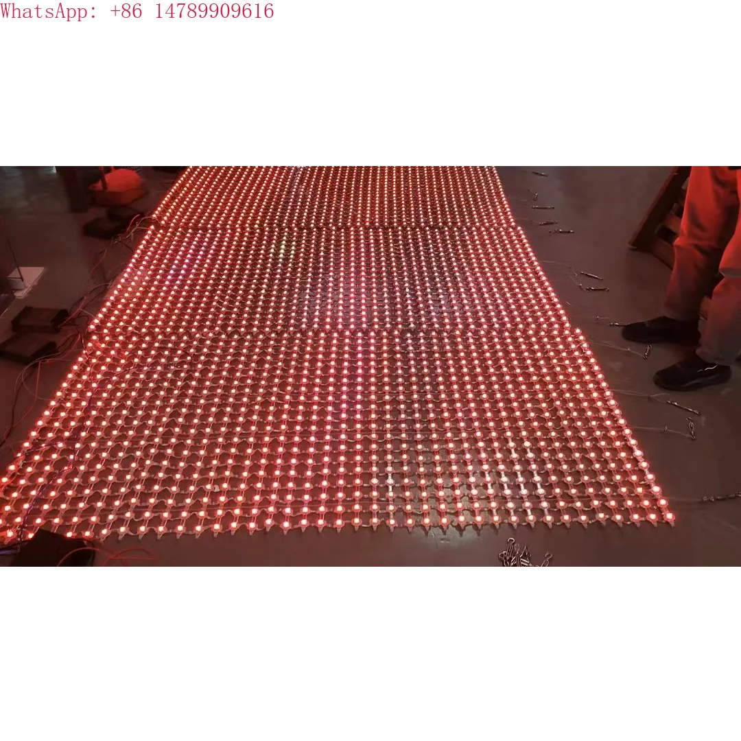 

P6 LED Indoor Flexible Module Advertising Display Digital Poster Ultra-thin Transparent Film for Window Display High Brightness