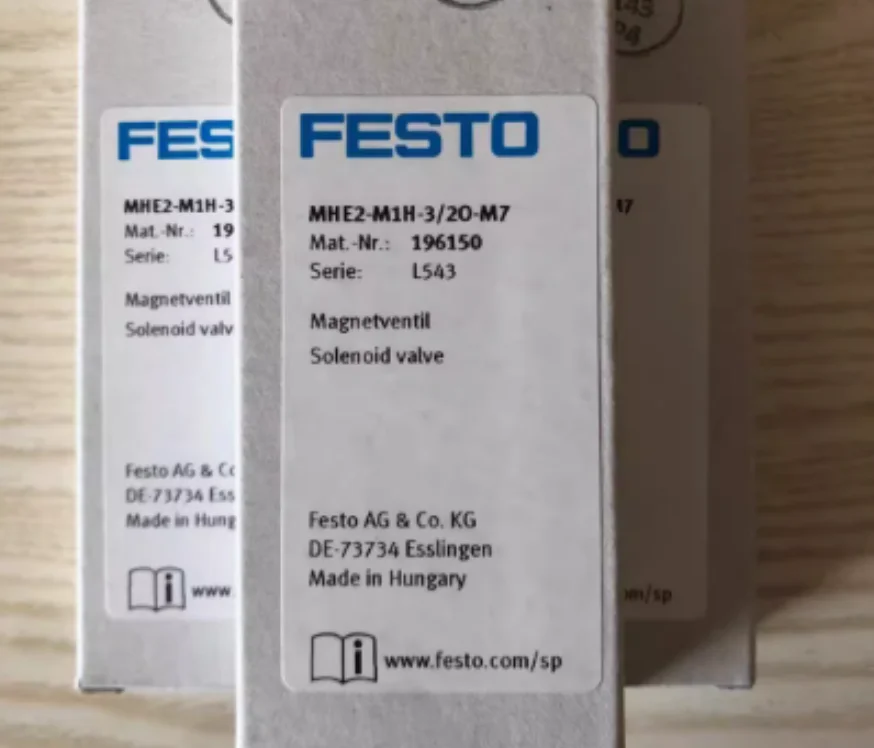 

New original FESTO Solenoid valve MHE2-M1H-3/2O-M7 196150