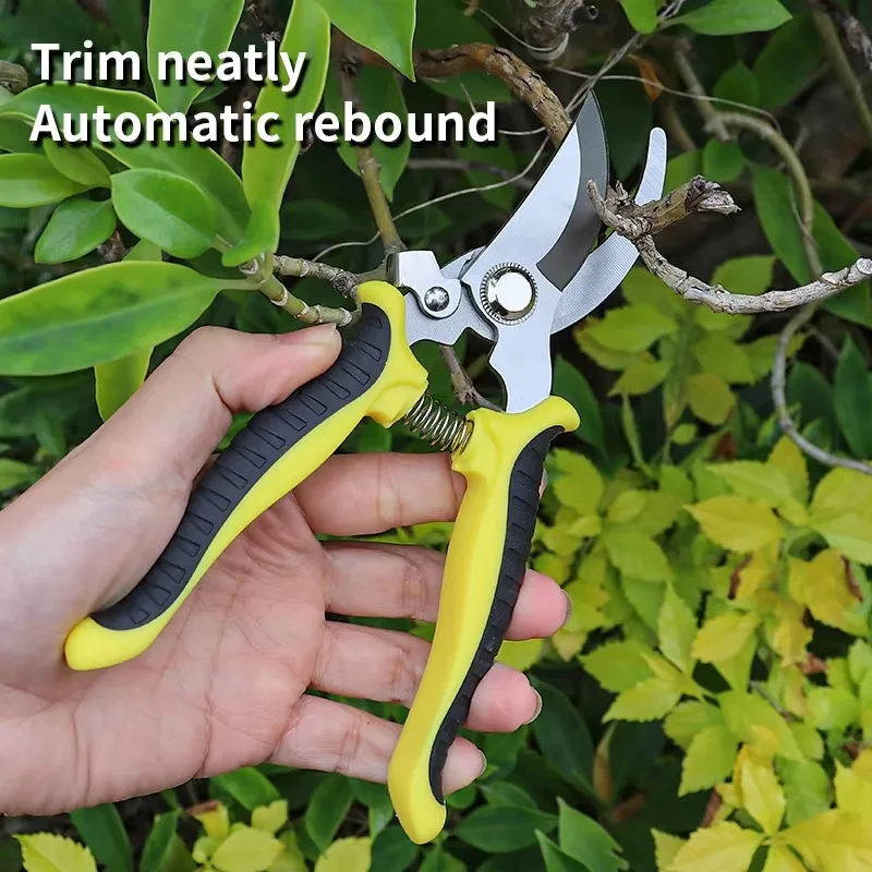 Multifunctional stainless steel pruning shears Precise pruning flowers / bonsai Gardening essential efficient pruning tools