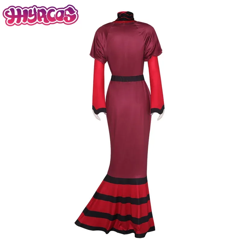 

Цианиме Рози Косплей Костюм Хазбин Косплей Отель Тетушка Рози Наряд Взрослых Женщин Хэллоуин Косплей Вечеринка Карнавал