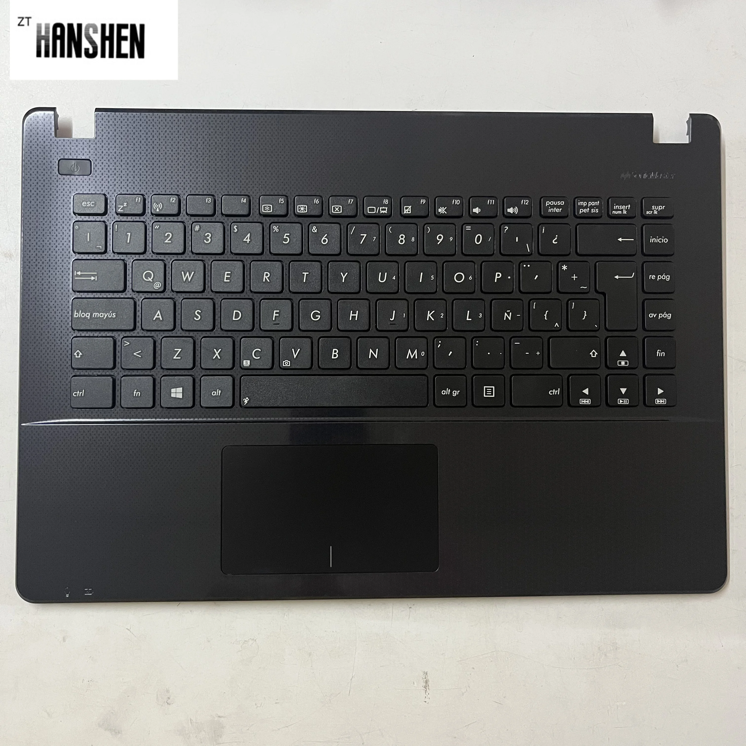 لوحة مفاتيح Hanshen الروسية مع غلاف c للكمبيوتر المحمول ، br la ، لـ asus x451 x451e x451m/ma x451c