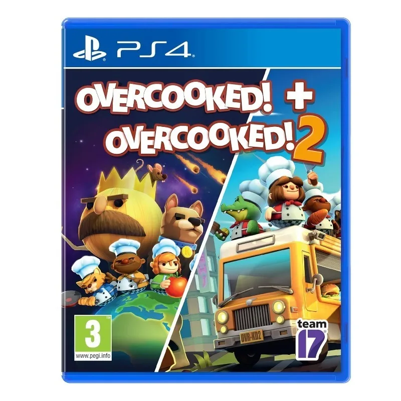 Overcooked! + Overcooked! 2 (PS4) EU