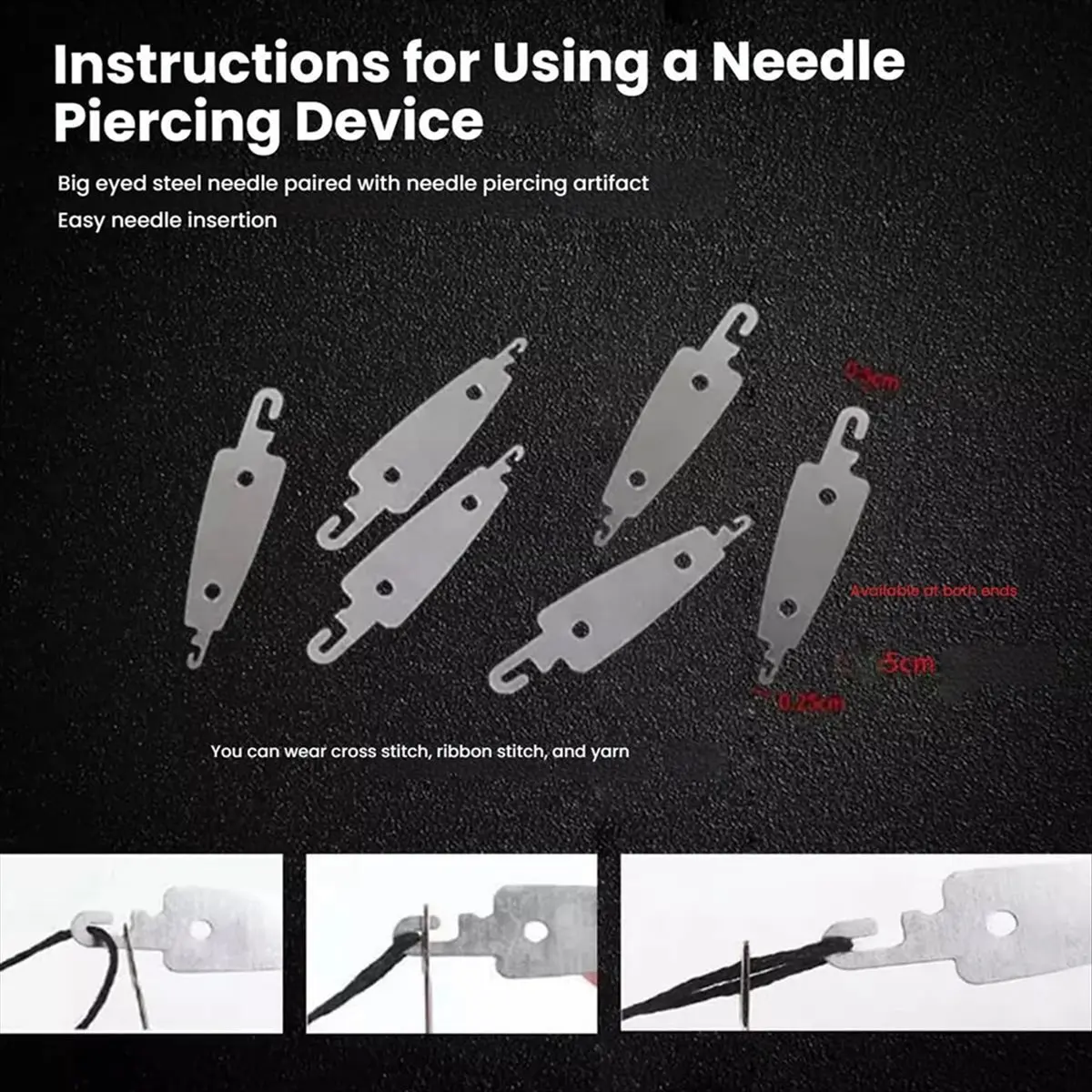 مجموعة أدوات الخياطة ABPP 37 قطعة، أدوات إصلاح يدوية لخيط الإبر، مجموعة أدوات التطريز، تتضمن 25 إبر فولاذية، 5 خيوط