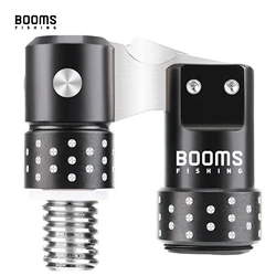 Booms pesca tm1 rede de pesca vara conector liga alumínio adaptador rede pouso universal malha peixe conjunta enfrentar ferramenta acessórios