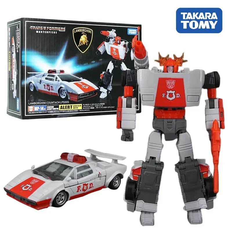 In Stock Transformation Toy Transformers MP14+ Red Alert MP-14 Car Model KO Version Action Figure Collection Gift  Anime