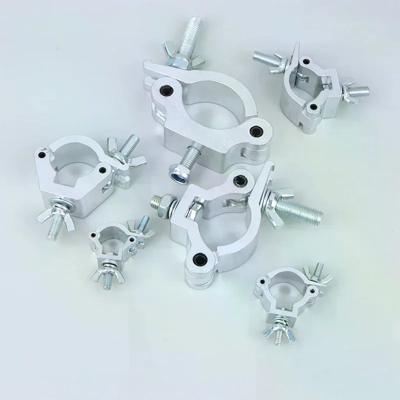 알루미늄 합금 무대 조명 트러스 클램프 DJ 조명 클램프 LED PAR 무빙 헤드 빔 스팟 클램프용 훅