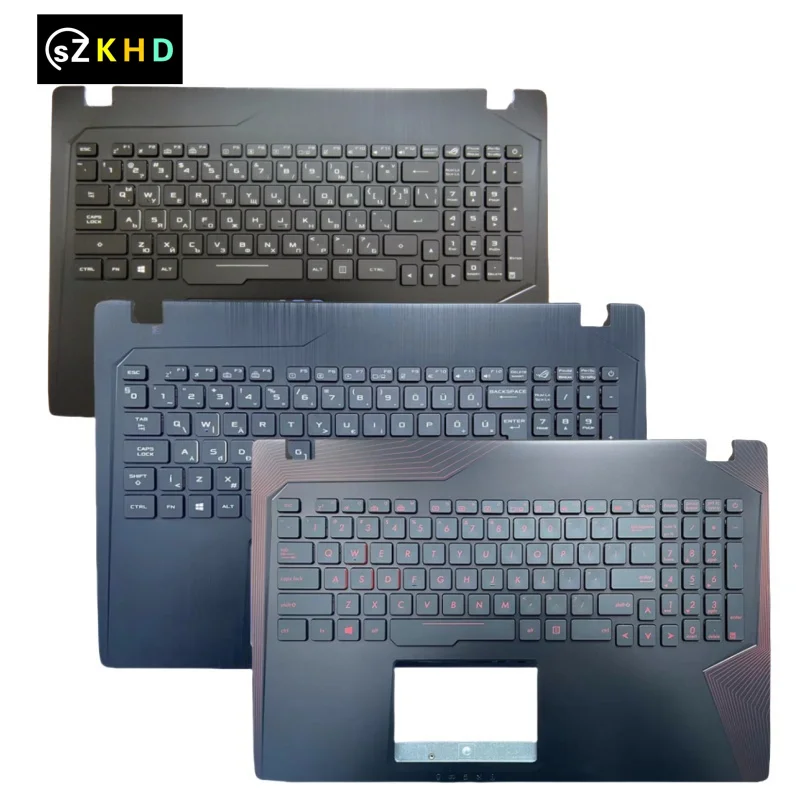 Shell Upper Case Palmrest Cover With Backlit Keyboard For GL553VW ZX53V FX53 FX53VD ZX53VM FX553V Wide backlight cable