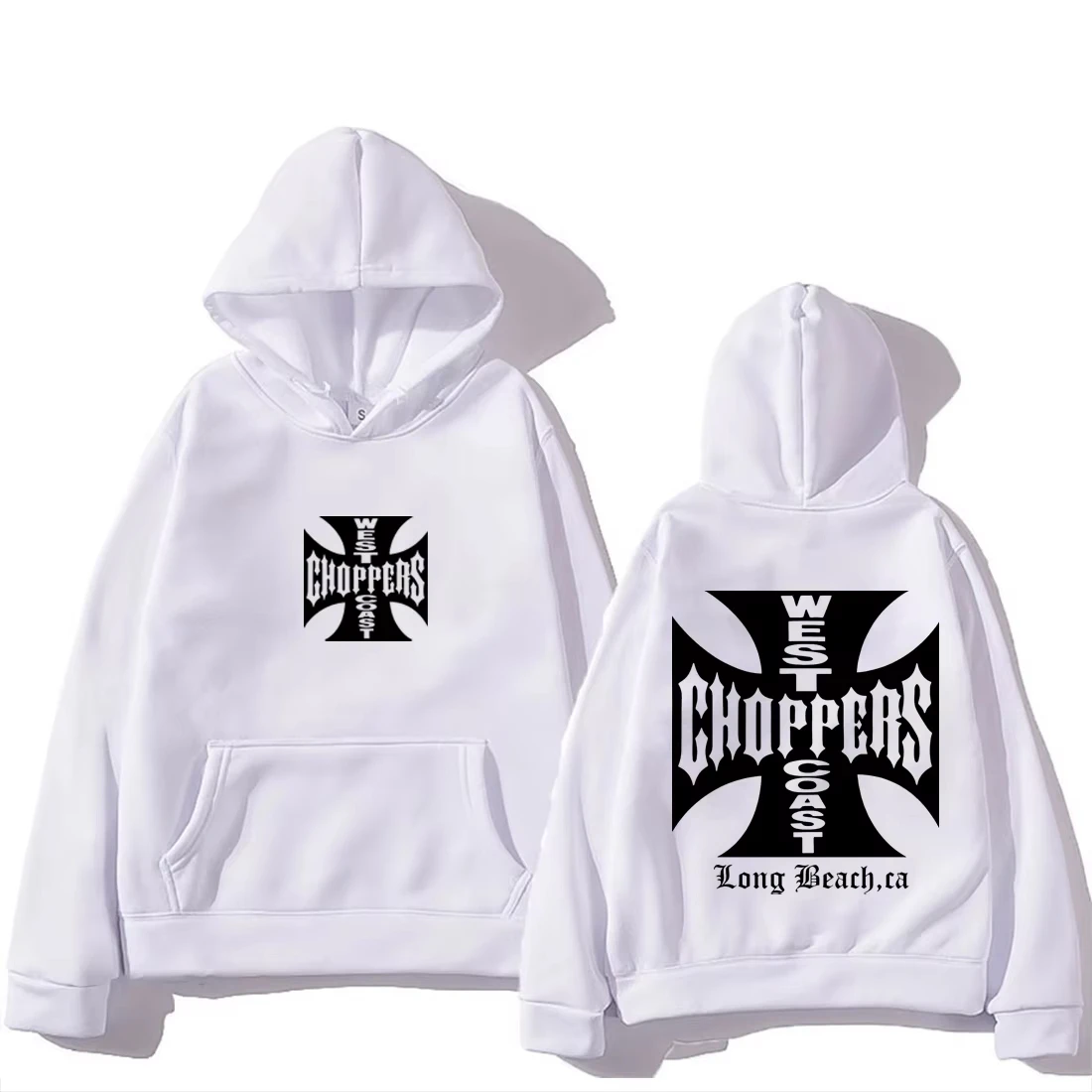Paul Walker West Coast Choppers Hoodie Men Women's oversized Fashion Top hip hop Clothes Fleece Long Sleeve vintage Sweatshirt