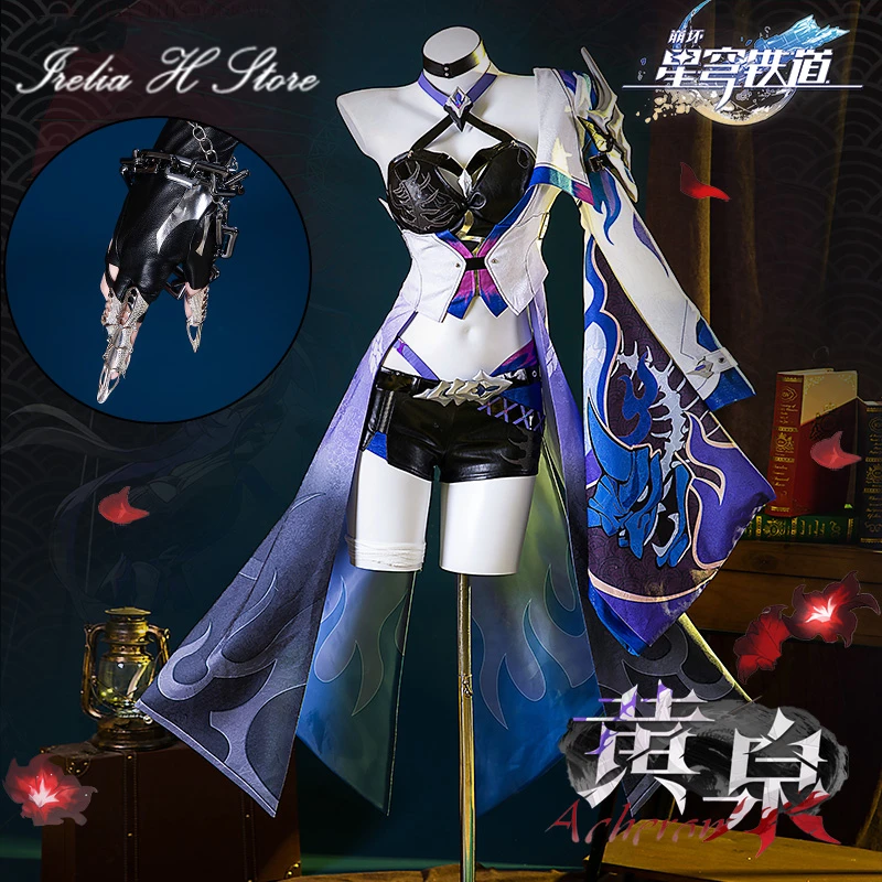 

Irelia H Store Acheron from Honkai Star Rail Acheron Cosplay Costume women Game dress female