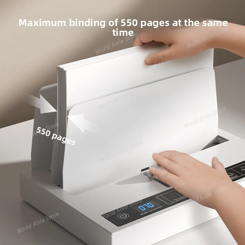 Hot Melt Binding Machine Automatic Household Tender Contract Document Envelope Small Adhesive Machine