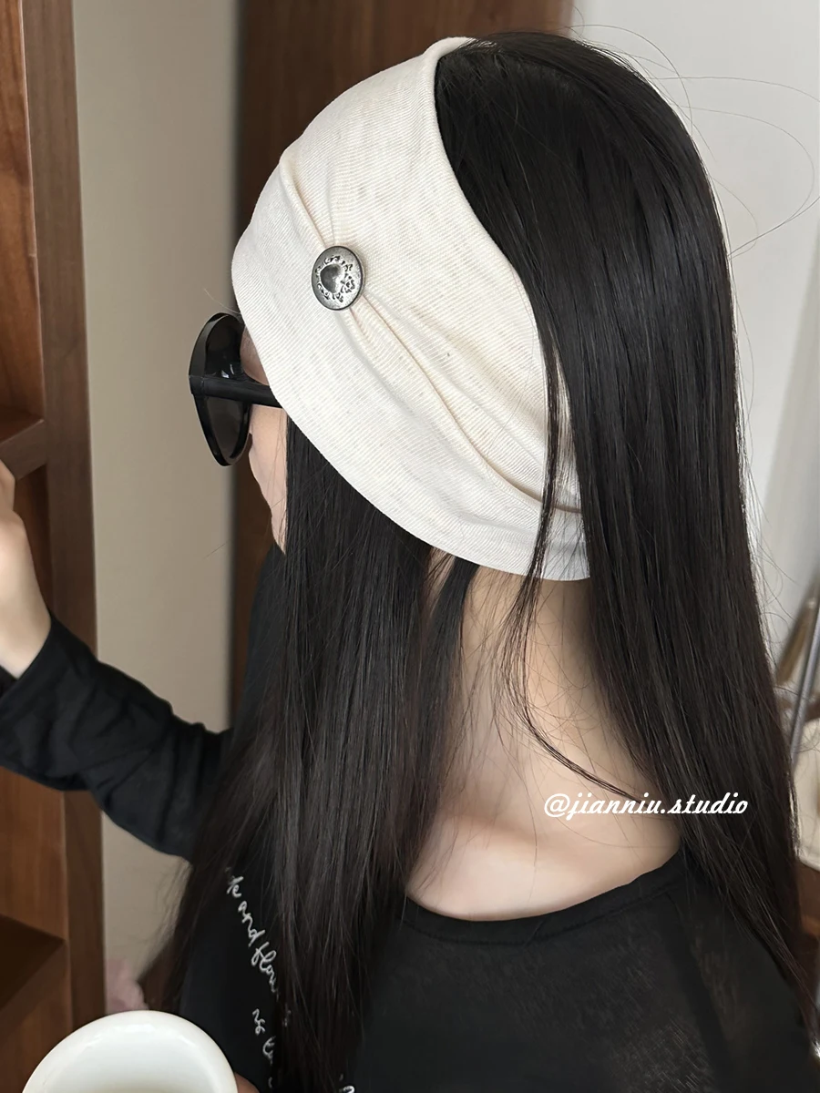 2026-nova-moda-faixa-de-cabelo-feminina-de-cor-pura-absorvente-de-suor-para-primavera-outono-versatil-para-esportes-ao-ar-li