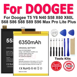 XDOU Doogee X60 BAT16514300 BAT16464500 Battery For Doogee T5 Y6 N40 S58 X60 X60L S68 S86 S88 S89 S96 Max Pro Lite Plus + Tool