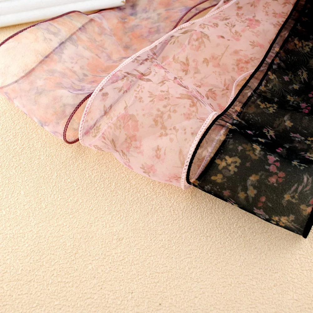 1 Yard 8cm Floral Lace Ribbon 2026 New Scrunchie DIY Craft Material Hair Tie Accessory