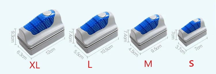 2017 마그네틱 수족관 어항 유리 조류 스크레이퍼 클리너, 마그네틱 브러시, 수족관 어항 수족관 도구, 플로팅 브러시, 신제품