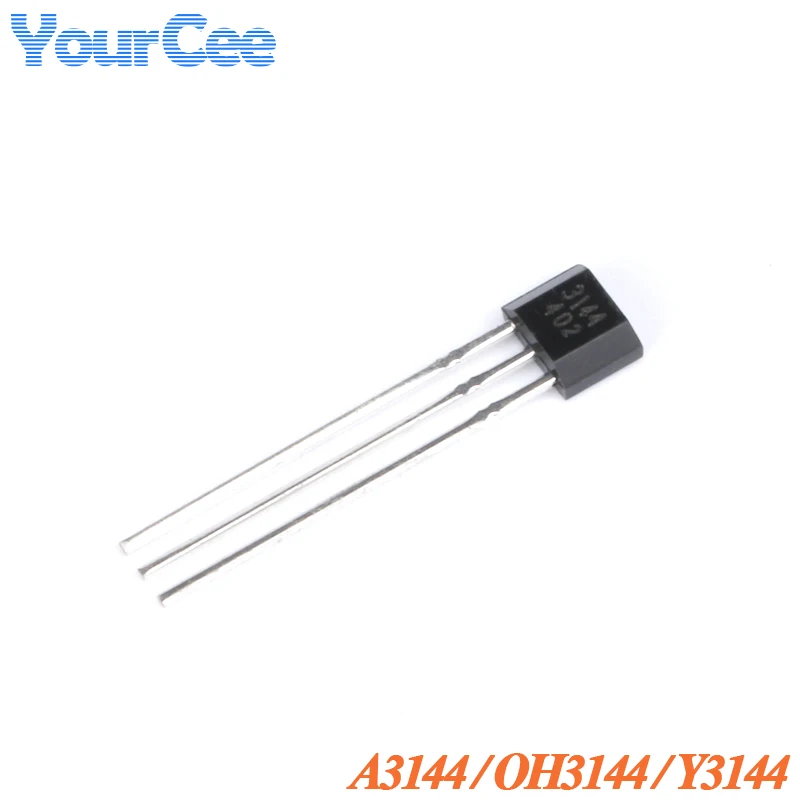 10 pz Interruttore del Sensore Ad Effetto Hall A3144 44E U18 49E 41F 3503 OH137 Elemento Hall Motore Elettrico Brushless 44E 49E SMD Ad Alta