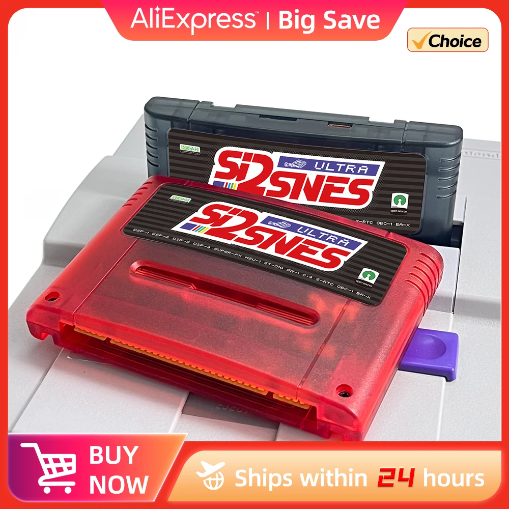 Original sd2snes código abierto para consola de vídeo SNES/SFC US/JP/EU Rev.H Multi cartuchos Pro todo mejora Chip especial FXPAK MSU