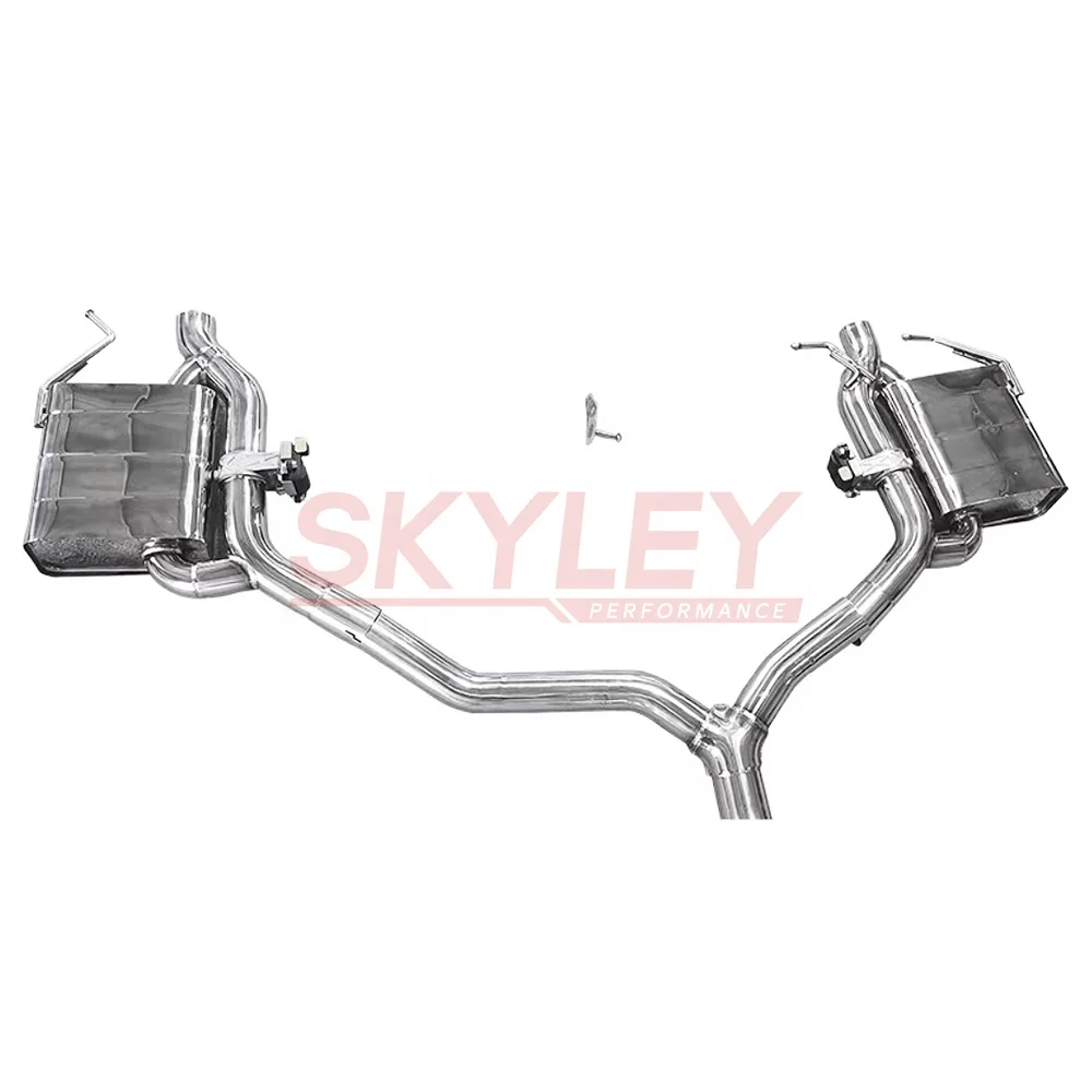 مصنع Oem Catback لمرسيدس بنز C300 C200/c250/c260 W206 W205 1.5t 2023 Ss304 ماسورة العادم مع التحكم الإلكتروني في الصمام