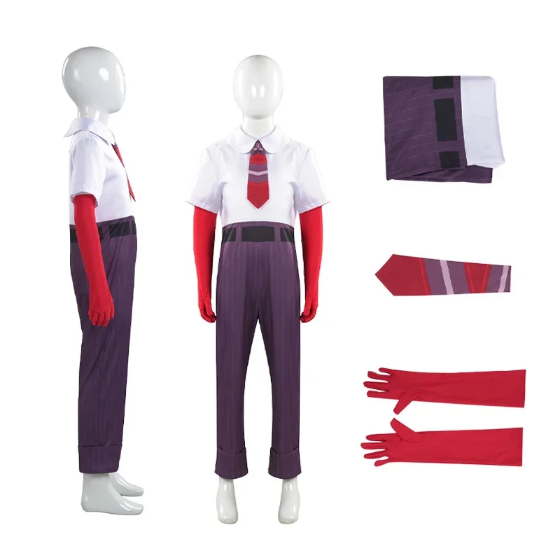 Costume de Cosplay de Film de Dégust Joy pour Enfant, Robe de Prince de Dessin Animé, Uniforme de ixd'Halloween et de Carnaval, pour Fille et Garçon