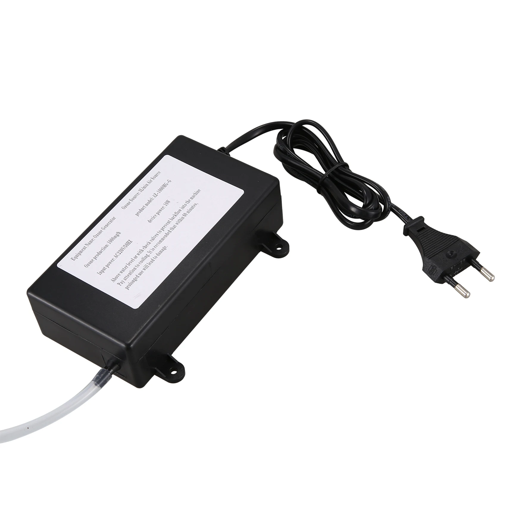 

Генератор озона ABBK-5X, 1000 мг, очиститель воды и воздуха, для фруктов, овощей, аквариумов, с вилкой стандарта ЕС