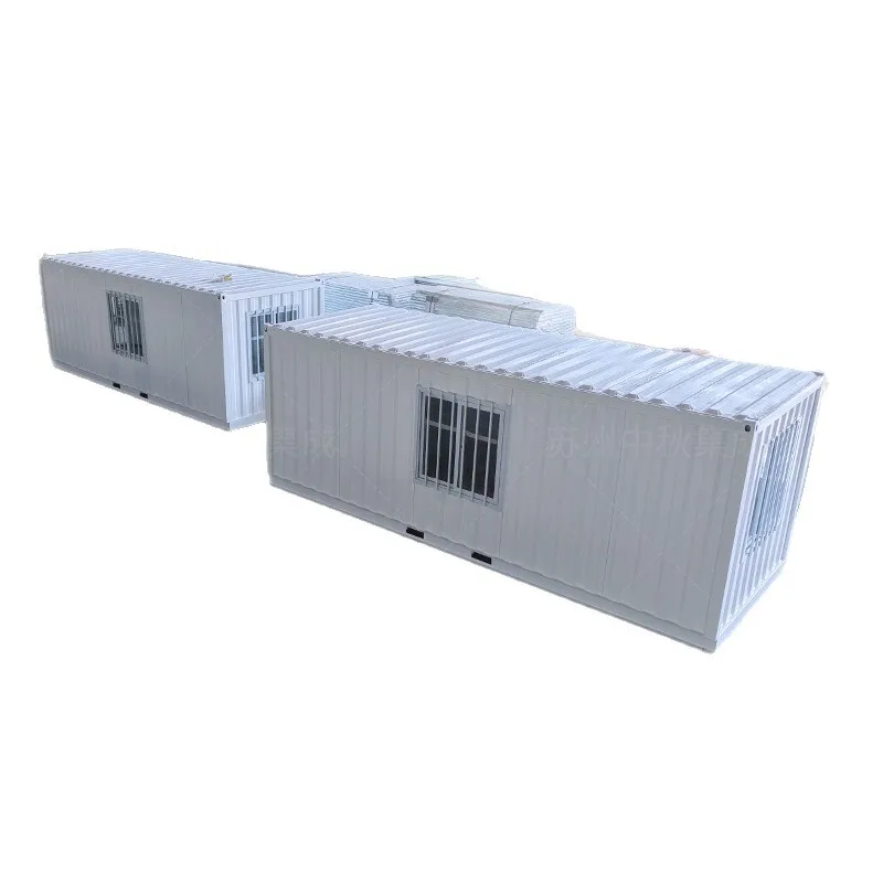 Container House Movable Temporary Construction Office Assembly Mobile House Export Wave Tile Board Container Quick Assembly Mobi