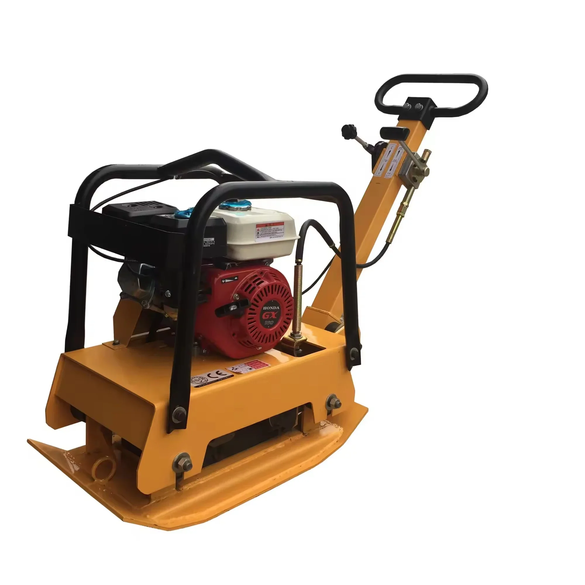 A new type of hand-held compactor with high load torque engine and motor core components