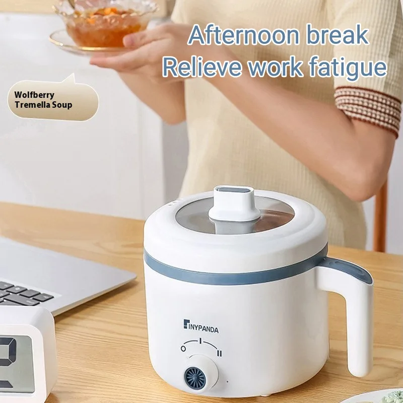 1.7L وعاء طبخ أرز كهربائي صغير طبقة مزدوجة 220 فولت طباخ متعدد غير لاصق ذكي ميكانيكي متعدد الطباخ على البخار وعاء أرز للمنزل #4