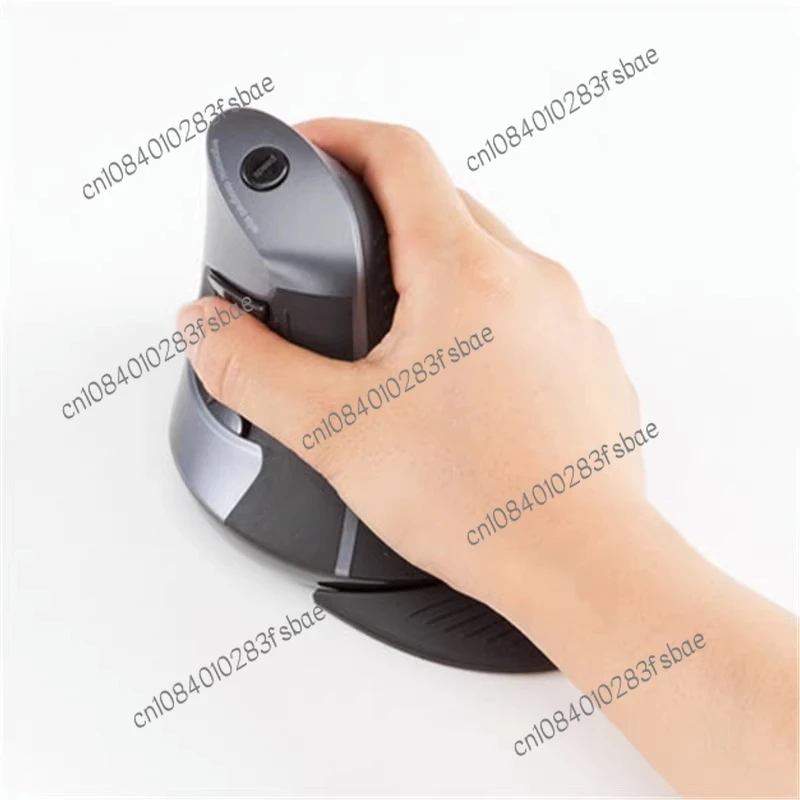 Vertical Hand Grip MouseErgonomic Vertical with Wrist RestWired Wireless Mouse