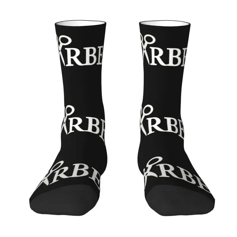 Fashion Barber Scissors Socks Women Men Warm 3D Print Hairstylist Hairdresser Sports Basketball Socks