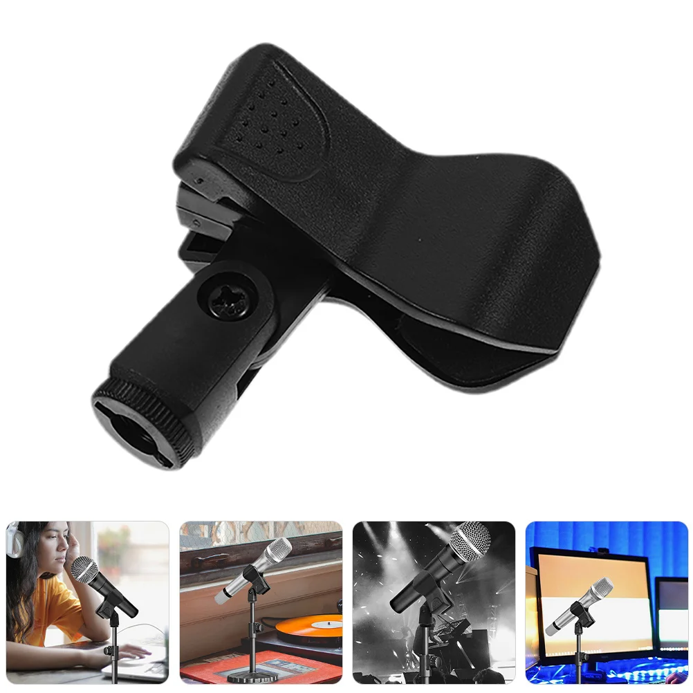 

10pcs Microphone Headphone Universal Cable Clamp Secure Grip Earphone Holder For Live Streaming Meeting Desktop Stand Durable