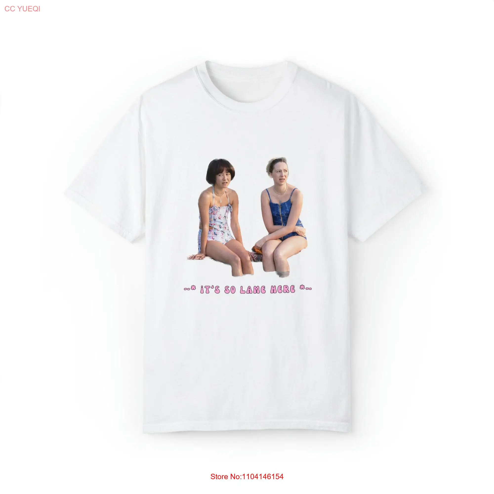 PEN15 Anna and Maya Pool Party T shirt Hulu Christmas Funny long or short sleeves