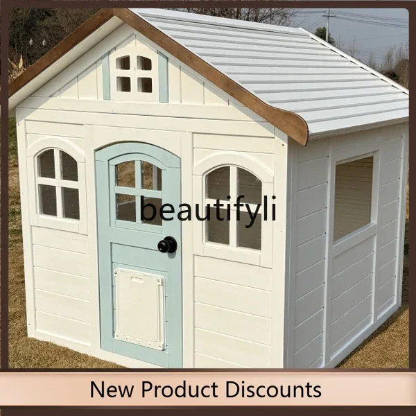 

Asmt56 Outdoor Cabin Game Room Assembly Tree Wooden House Interactive Mobile Wooden House Outdoor Garden Outdoor Wooden House