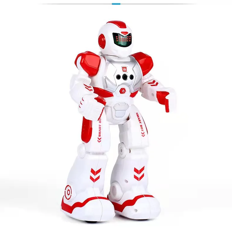 Intelligent early education robot children's remote control electric induction Robocop kindergarten gift educational toys
