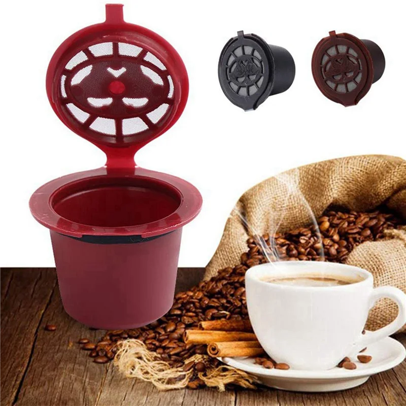 Cápsula de café expresso reutilizável recarregável a39m, 15 peças para máquina de café nespresso, recarga de cápsula reutilizável, cápsula vazia