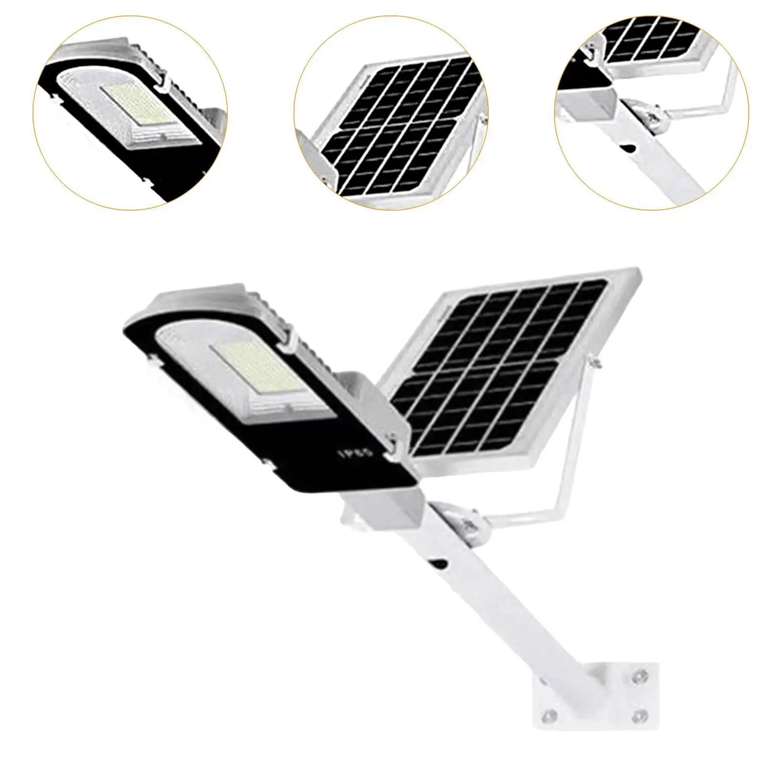 Imagem -05 - Outdoor Impermeável Solar Street Light Garden Lamp Household Yard e Walkway