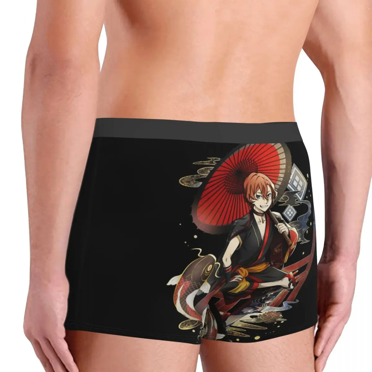 Bungou Stray Dogs Chuuya Nakahara Men Underwear, Highly Breathable printing Top Quality Birthday Gifts