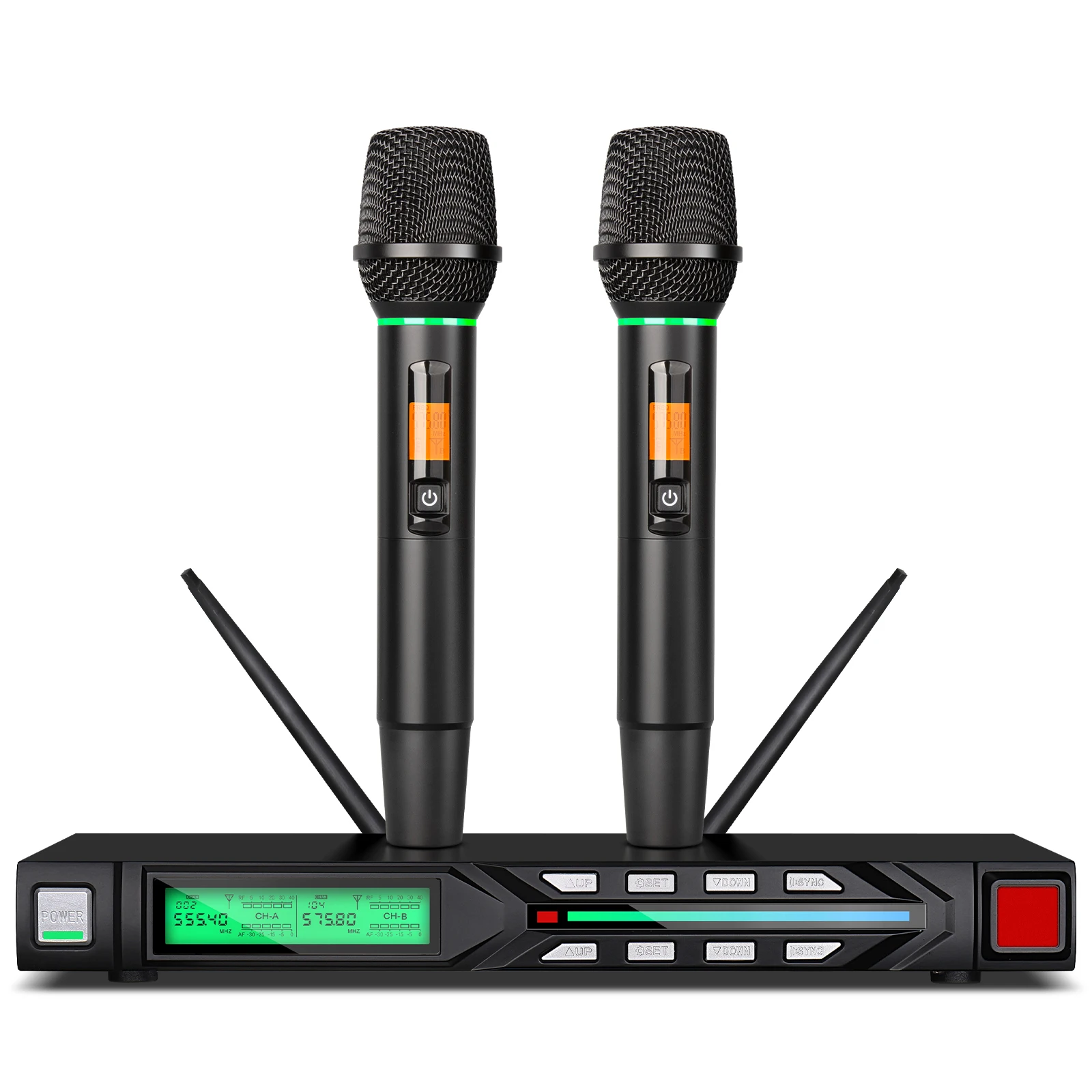 プロ仕様ワイヤレスマイクセット DEPUSHENG R7 UHF プロフェッショナル