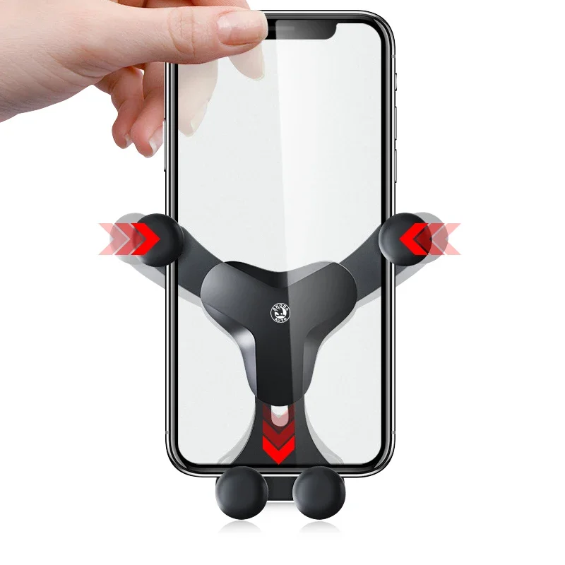 Car Phone Holder Air Vent Mount Clip for Skoda Fabia 2 3 Karoq Kodiaq Octavia 3 Superb 2 3 Combi Yeti Kamiq Scala Accessories - view 3