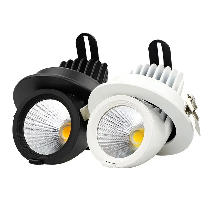 

LED Downlight 220V 110V Spot LED downlight 7W 10W 12W 15W 20W Recessed in LED Ceiling Downlight Light Cold Warm white Lamp