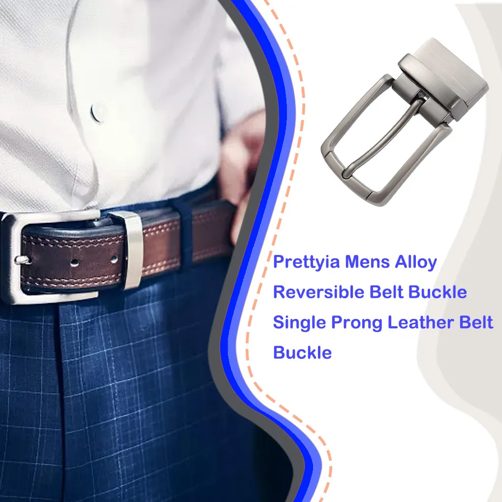 

Men Belt Buckle Pin Alloy Waistband Waistbelt Replacement Removable Craftsman Repair Maintenance Jeans Holder DIY