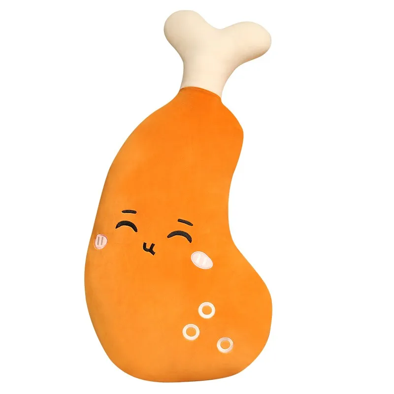 

Hot Big Simulation Food Pillow Real Life Chicken Leg Toy Sleeping Nap Cushion Creative Birthday Gift For Children