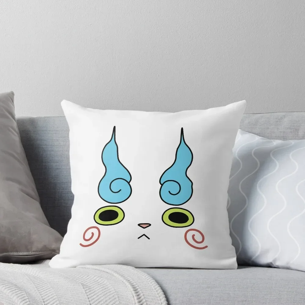 Yo-kai Watch: Komasan Throw Pillow Throw Pillow Covers Christmas Covers Cushions Home Decor pillow