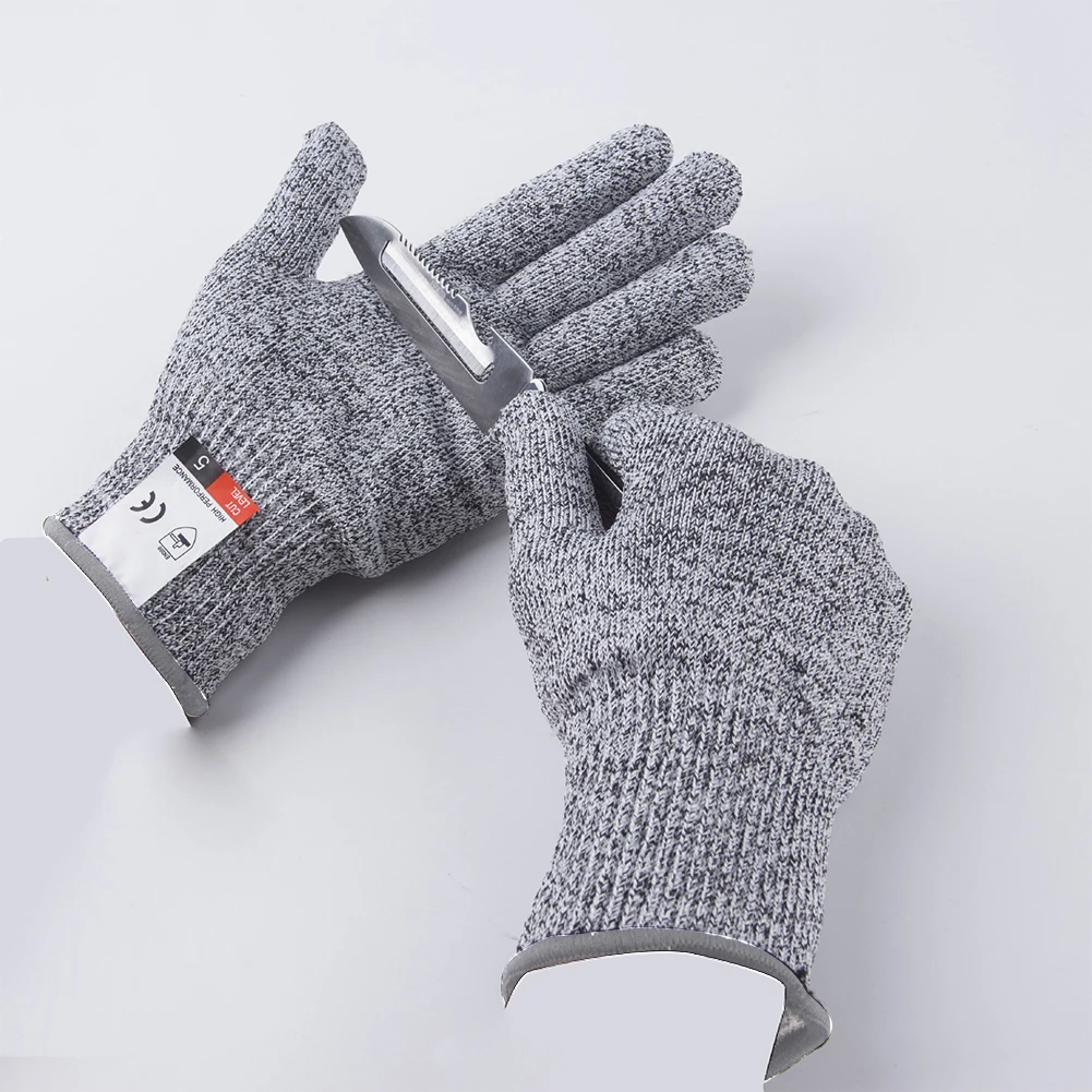 子供用の耐切断性キッチン手袋,家庭や庭での作業用の安全ギフト,ポータブル,5レベル