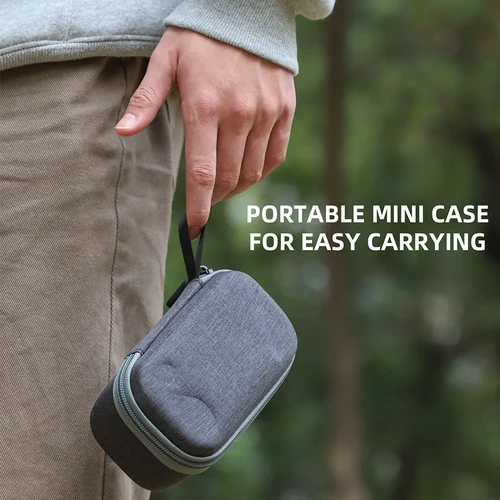 Imagen 2 del producto Bolsa de almacenamiento portátil para DJI Mic 3 2/1, funda protectora para micrófono inalámbrico, accesorios resistentes al desgaste a prueba de caídas