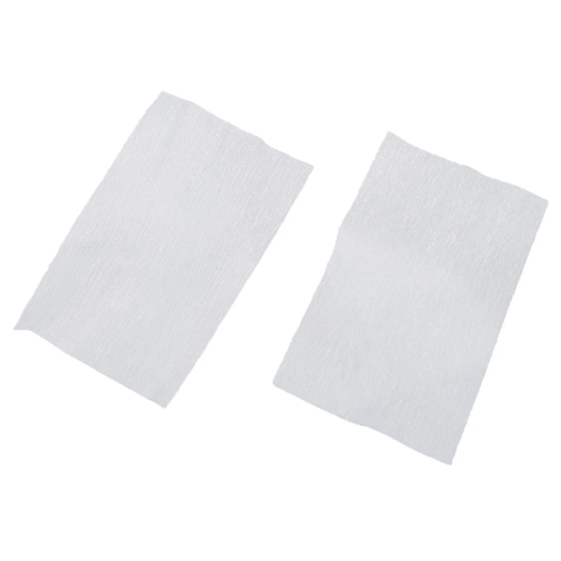 Almohadillas de algodón para limpieza facial, rectangulares, color blanco, 320 piezas