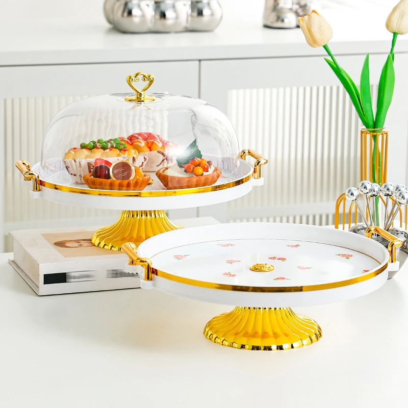 

Light - Luxury and High - End Fruit Plate for Home Use on Living - Room Coffee Table: New - Style Dried - Fruit, Candy