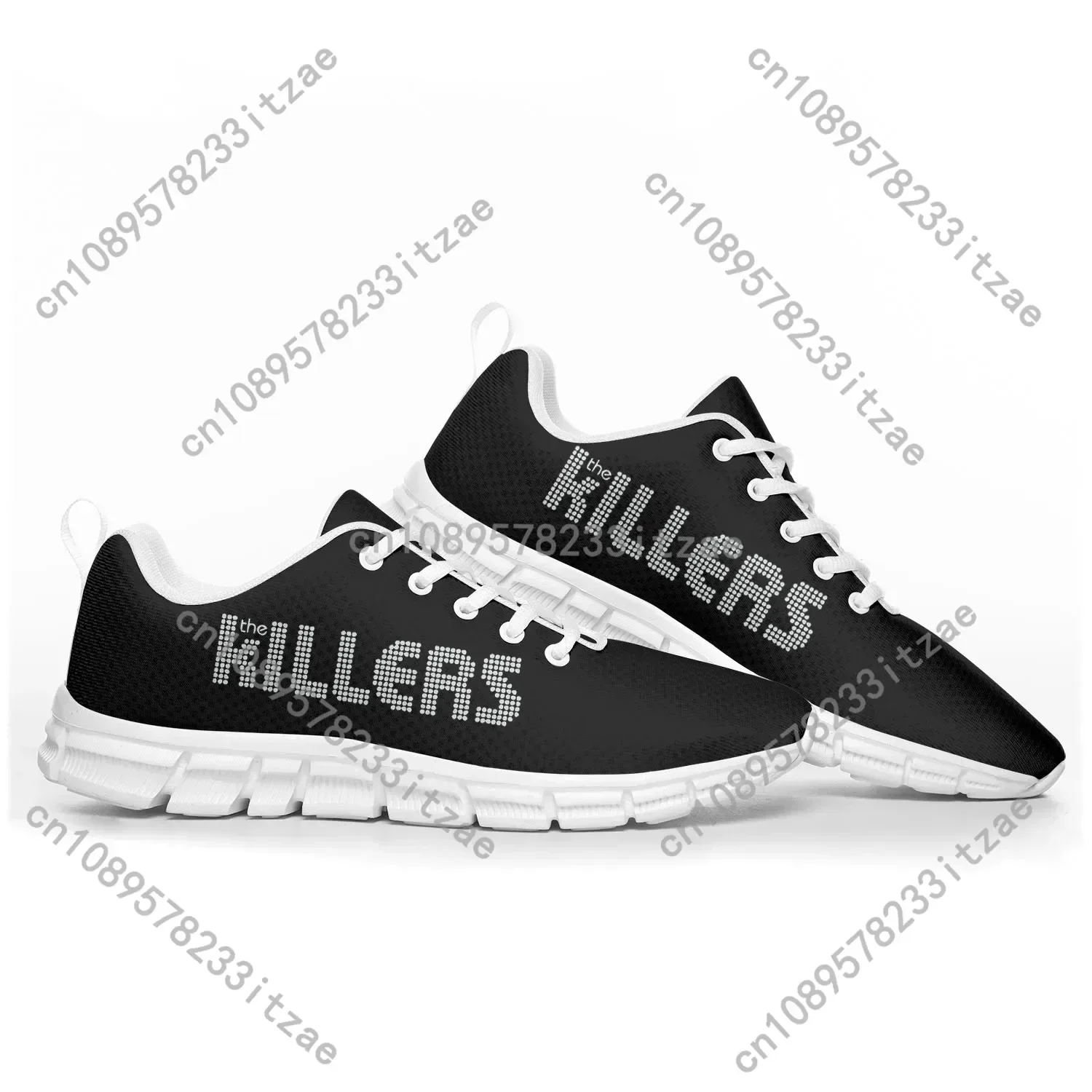 The Killers Rock Band Pop Sports Shoes Mens Womens Teenager Sneakers Casual Custom High Quality Couple Shoes White