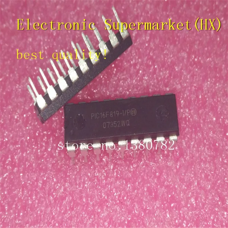 

Free Shipping 10pcs/lots PIC16F819-I/P PIC16F819 DIP-18 New original IC In stock!