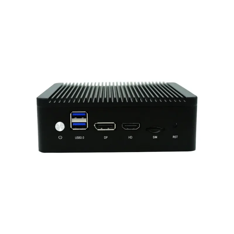 

10th generation N4100/J4125 four network port 2.5G industrial control computer portable mini host
