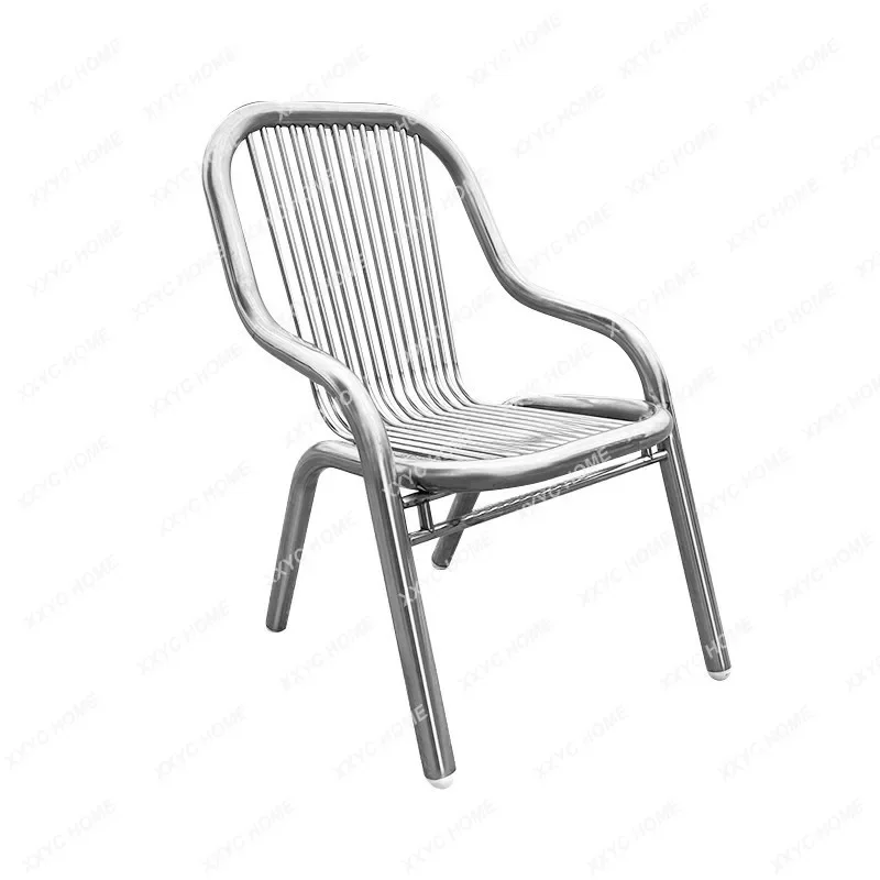 Outdoor Balcony Deck Lunch Break Bed for Lunch Break Home Casual Beach Backrest Portable Garden Chair